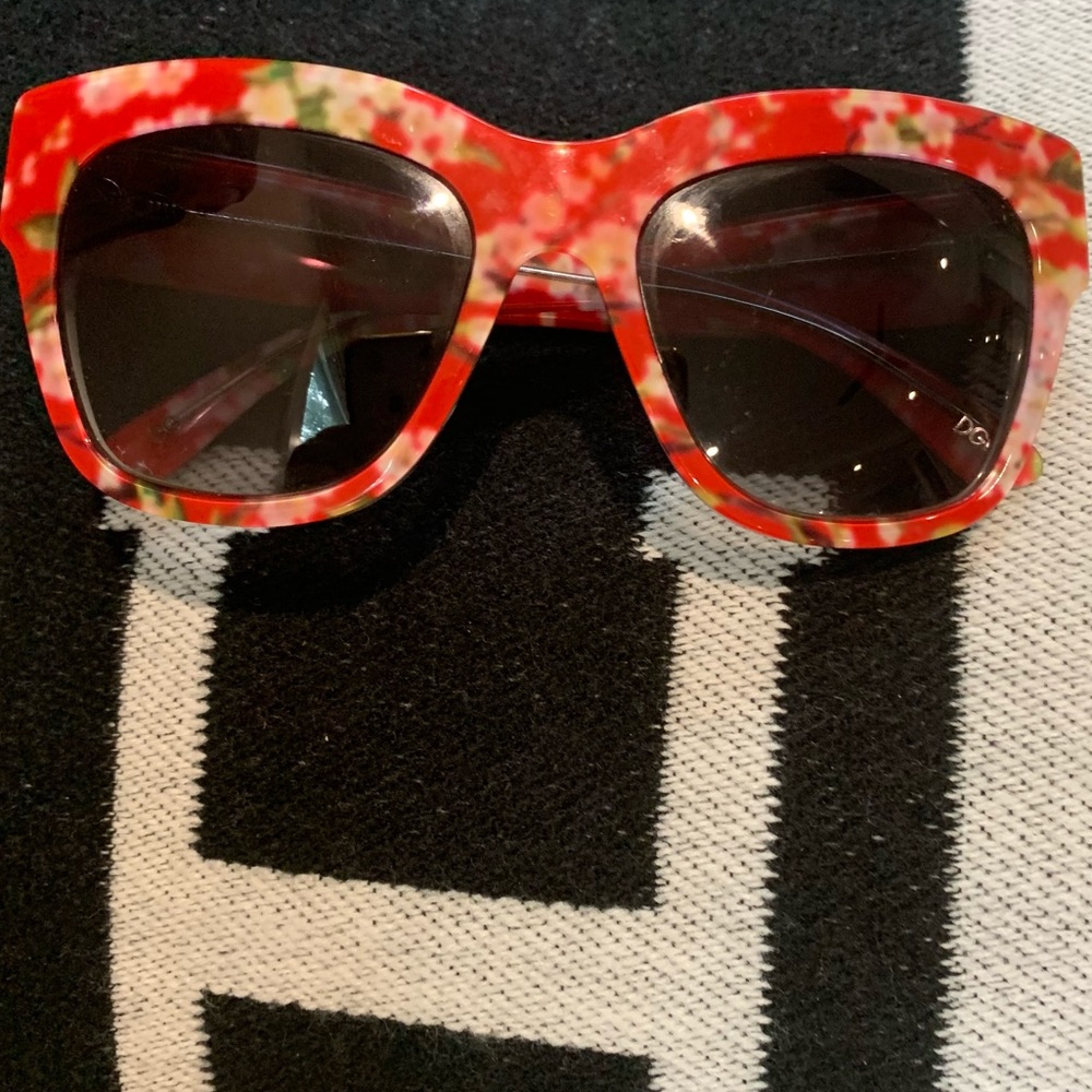 Dolce & Gabbana Floral Sunglasses